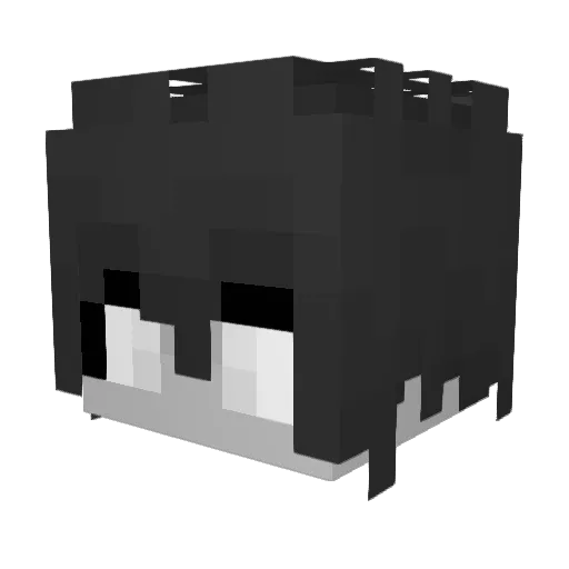 MarcoS_Tourist Minecraft avatar head, 3D render