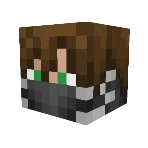 Marco_hsv Minecraft avatar head, 3D render