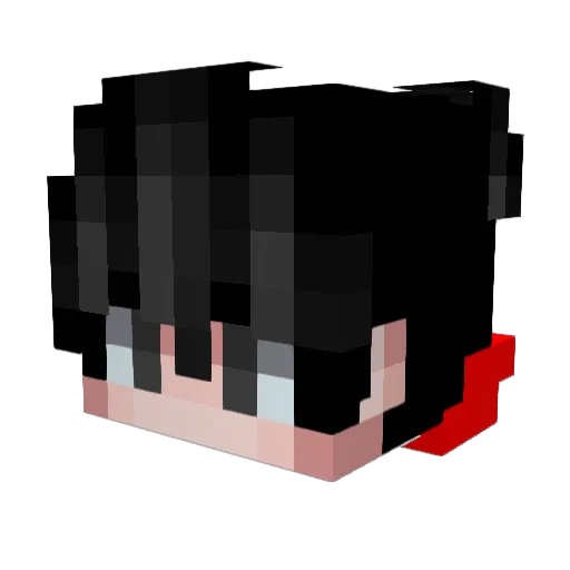 MarcojGamer Minecraft avatar head, 3D render