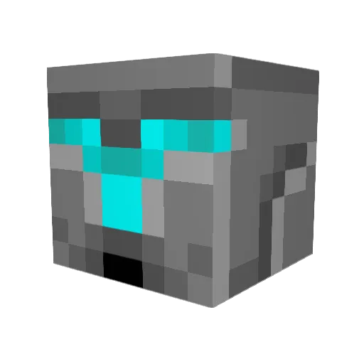 Marcolish Minecraft avatar head, 3D render