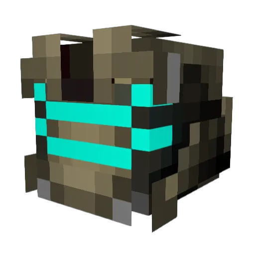 MarcosBortoli Minecraft avatar head, 3D render
