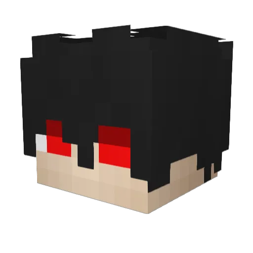 MarcosDaCruzCJNG Minecraft avatar head, 3D render