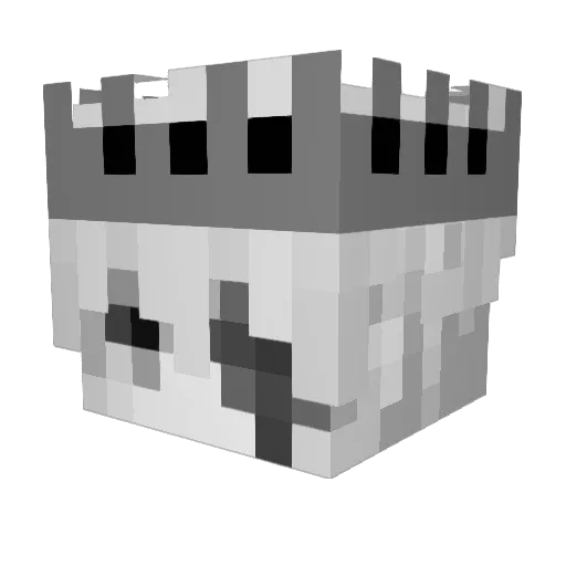 MarcosXDDD Minecraft avatar head, 3D render