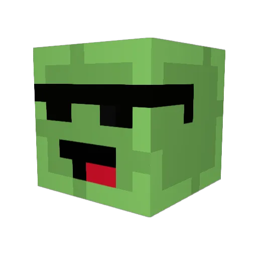 Marcos_1071 Minecraft avatar head, 3D render