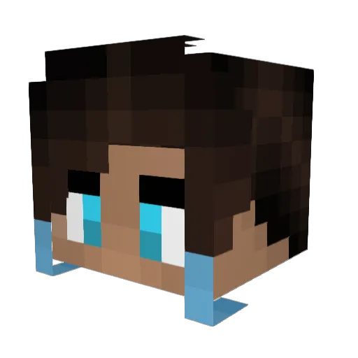 Marcos_ity Minecraft avatar head, 3D render