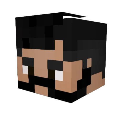 Marcosmp3 Minecraft avatar head, 3D render