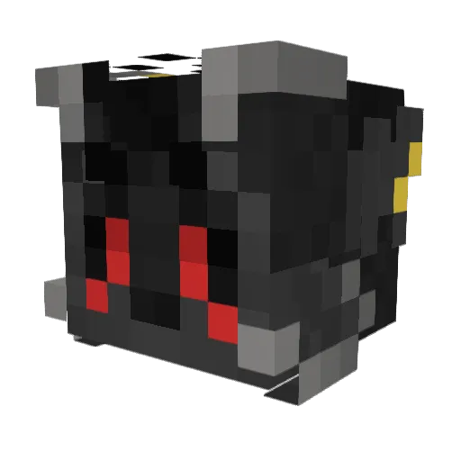 Marcuga Minecraft avatar head, 3D render