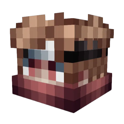 Marcus200716 Minecraft avatar head, 3D render