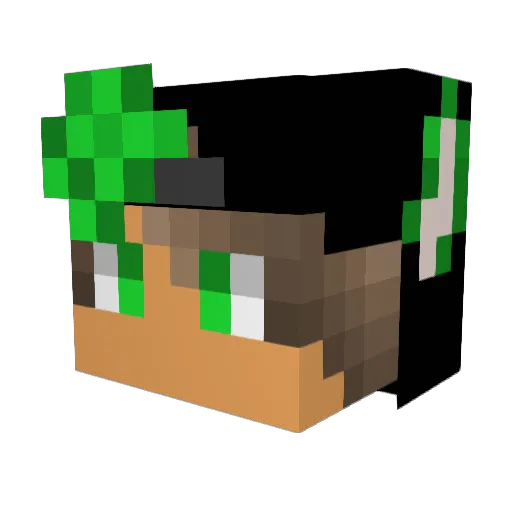 Marcus61498 Minecraft avatar head, 3D render