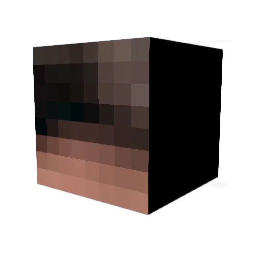 MarcusMedK Minecraft avatar head, 3D render