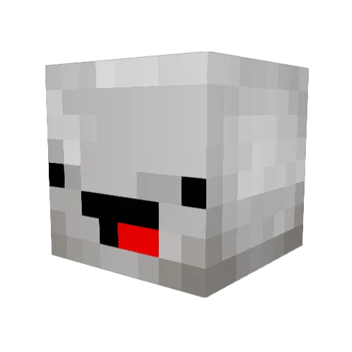 MarcusMediumNose Minecraft avatar head, 3D render