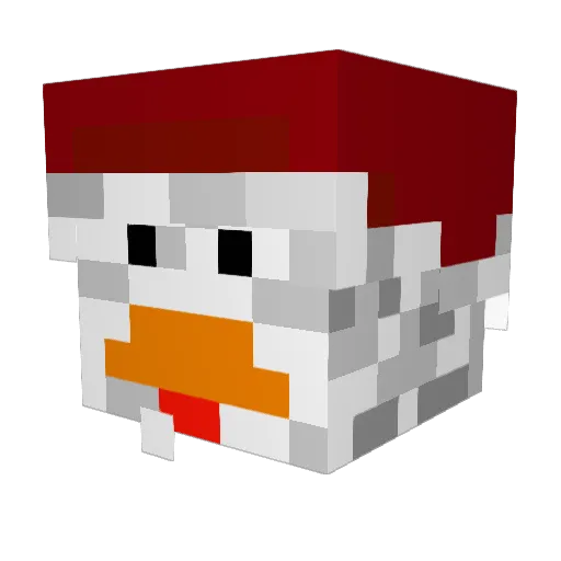 MarcusSnigemord Minecraft avatar head, 3D render