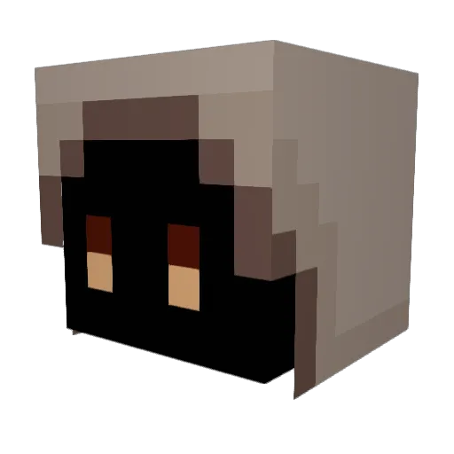 MarcusTse Minecraft avatar head, 3D render