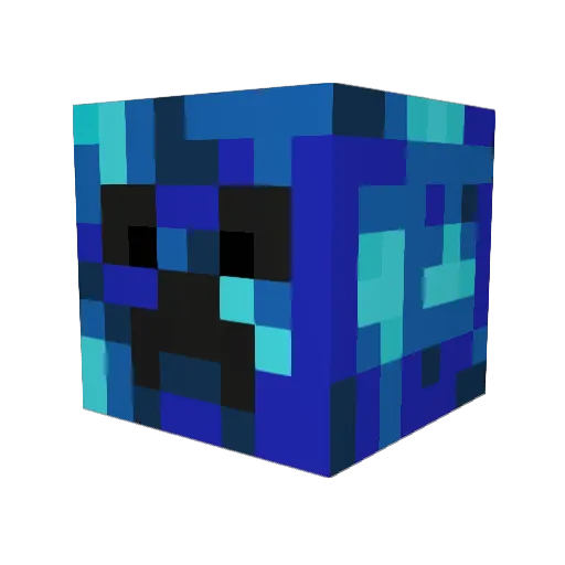 MarcusV7 Minecraft avatar head, 3D render