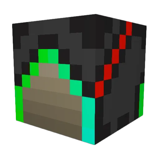Marcus_556 Minecraft avatar head, 3D render
