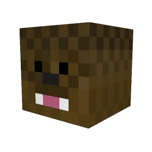Marcus_Lange Minecraft avatar head, 3D render