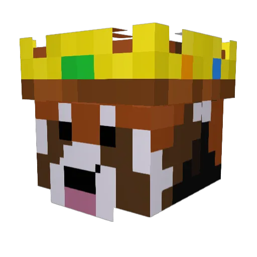 Marcus_S1 Minecraft avatar head, 3D render