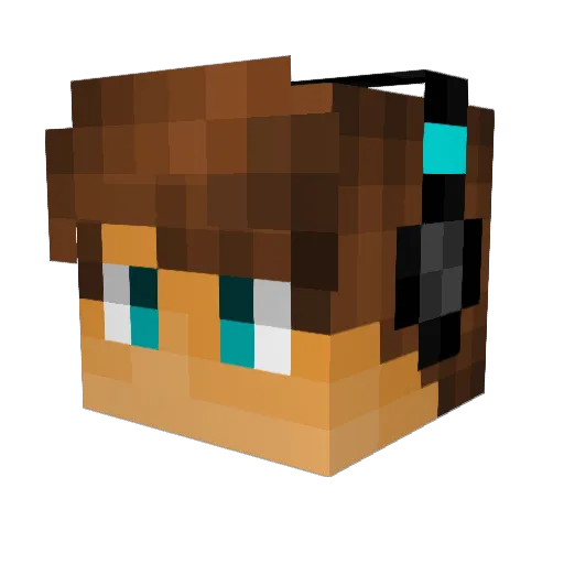 Marcuschoi Minecraft avatar head, 3D render