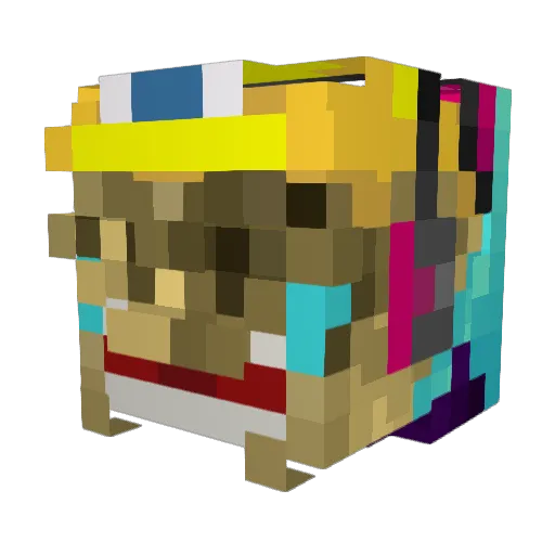 Marcusj15 Minecraft avatar head, 3D render