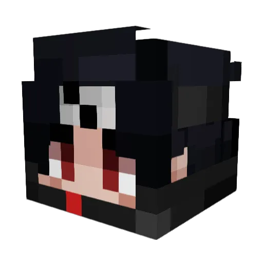 Mare123123 Minecraft avatar head, 3D render