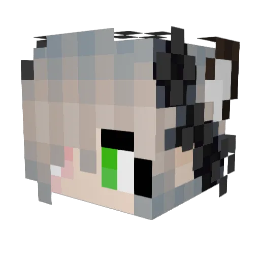 Mare_MC Minecraft avatar head, 3D render