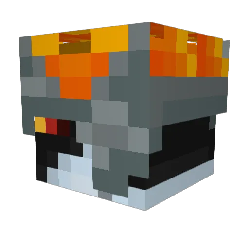 Margaroo Minecraft avatar head, 3D render