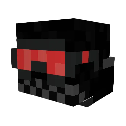 Margo530 Minecraft avatar head, 3D render