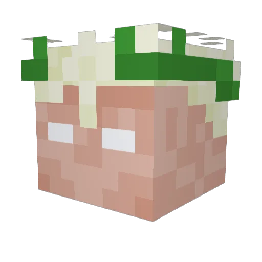 MargraveThe1 Minecraft avatar head, 3D render