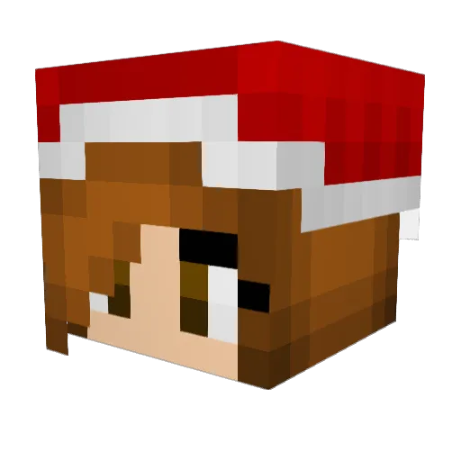 MariMaus Minecraft avatar head, 3D render