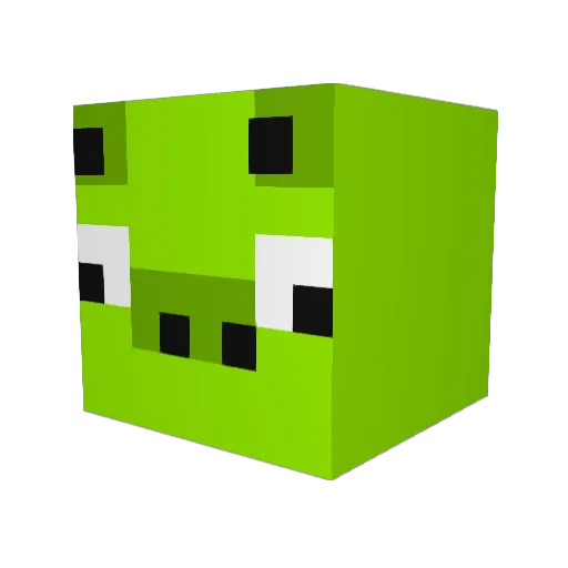MariaGrakovskaya Minecraft avatar head, 3D render