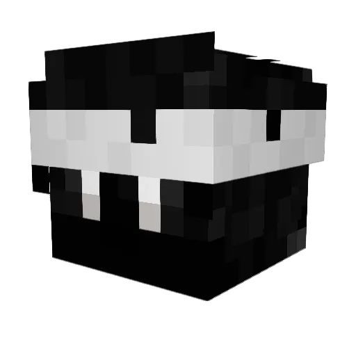 Mariahhhhhhhhh Minecraft avatar head, 3D render