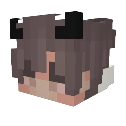 Marian150816 Minecraft avatar head, 3D render