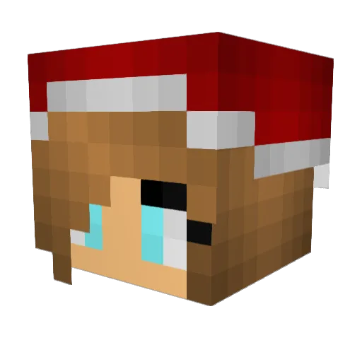 MarieJane420 Minecraft avatar head, 3D render