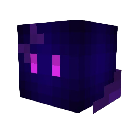 MarieKeks Minecraft avatar head, 3D render