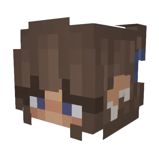 MarigoldRP Minecraft avatar head, 3D render