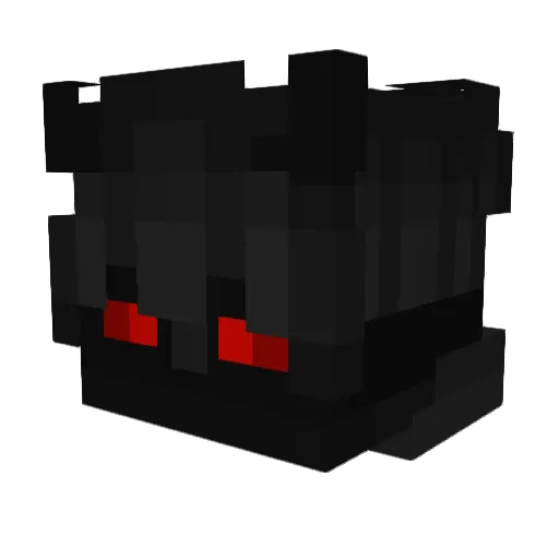 MarilGames Minecraft avatar head, 3D render