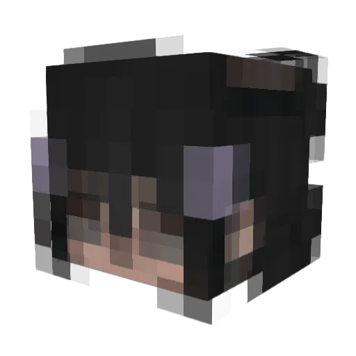 Marin06 Minecraft avatar head, 3D render