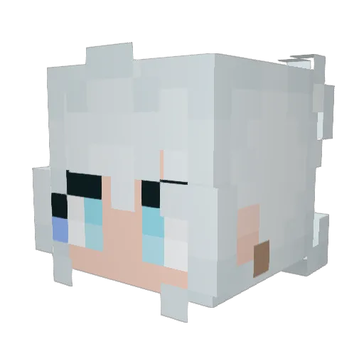 Marinae_haven Minecraft avatar head, 3D render