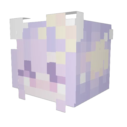 MarinateCarrot Minecraft avatar head, 3D render