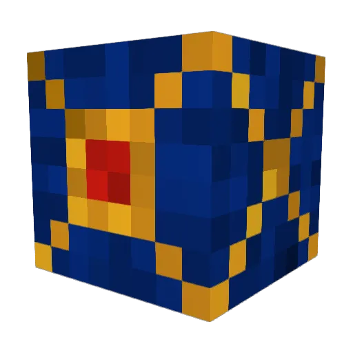 MarineCorp4 Minecraft avatar head, 3D render