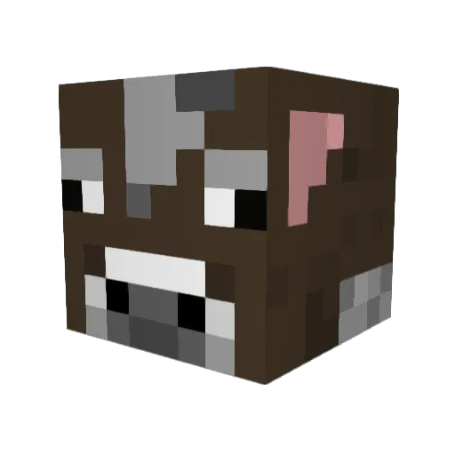 Marine_Monarch Minecraft avatar head, 3D render