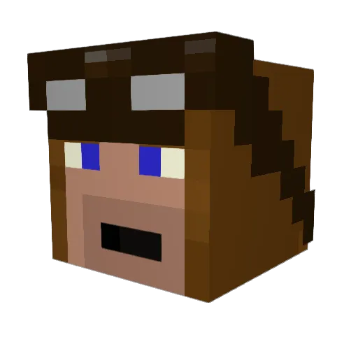 Marinus012005 Minecraft avatar head, 3D render