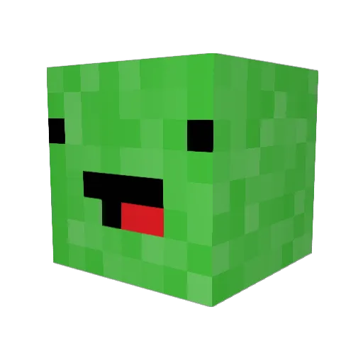 Mario0425 Minecraft avatar head, 3D render