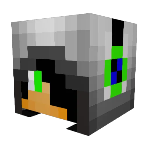 Mario4657 Minecraft avatar head, 3D render