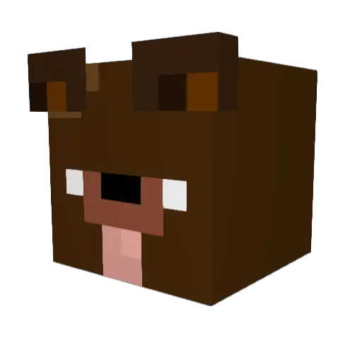 MarioAndre88 Minecraft avatar head, 3D render