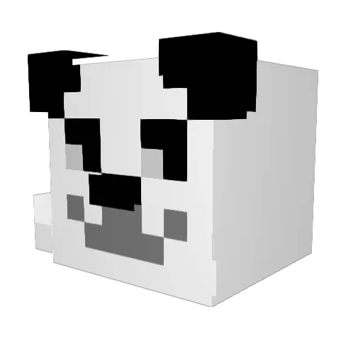 MarioBoi28 Minecraft avatar head, 3D render