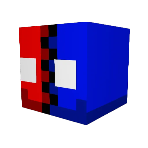 MarioBro216 Minecraft avatar head, 3D render