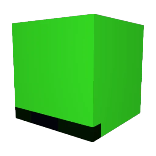 MarioLovers Minecraft avatar head, 3D render