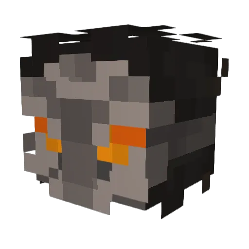 MarioMan9999 Minecraft avatar head, 3D render