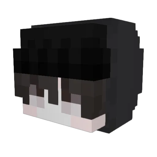 MarioMax5138 Minecraft avatar head, 3D render